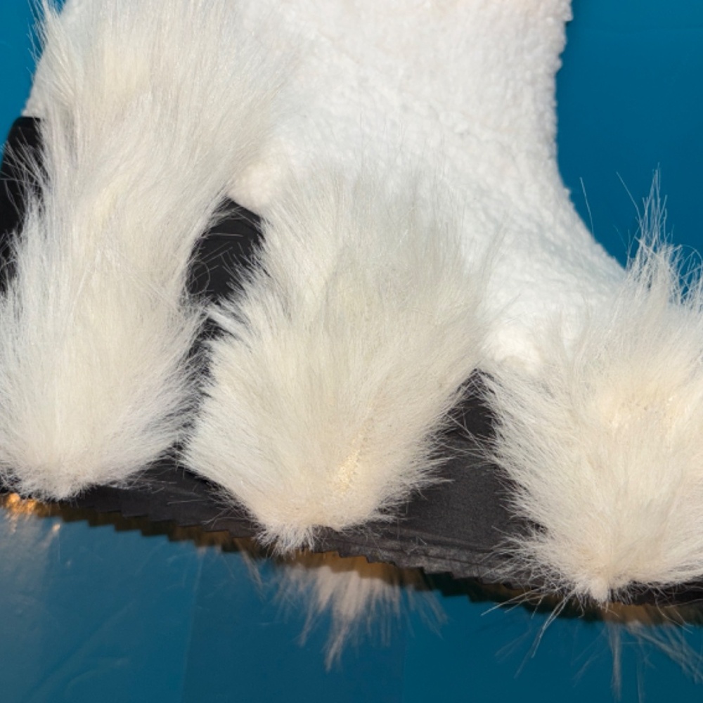 Free People Apres All Day Beaded Faux Fur Yeti Boots - Picture 4 of 7